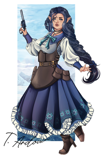 Tylona - DnD Character Illustration