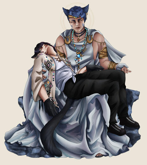 La Pieta - FFXIV PC (commission)